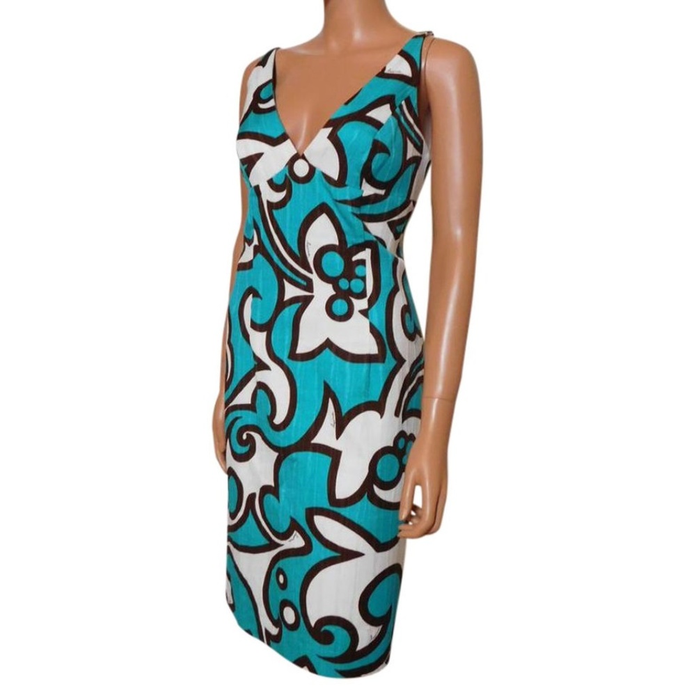 NEW Milly of New York Floral Print Cotton Dress